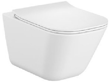 ROCA GAP SQUARE miska wisząca z deską WO ULTRASLIM