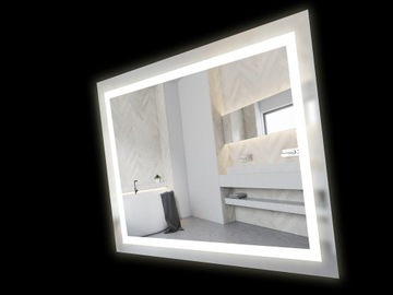 ЗЕРКАЛО ДЛЯ ВАННОЙ С ПОДСВЕТКОЙ, 80x60