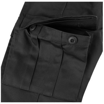 Брюки карго Mil-Tec US BDU для мальчика, черные, XXL