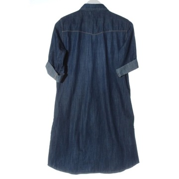 MANGO Jeansowa sukienka Rozm. EU 36 niebieski