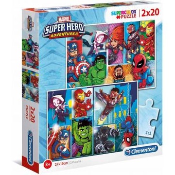 Puzzle 2x20 Super Hero Adventures 24768