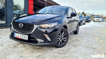 Mazda CX-3 Crossover 2.0 SKY-G 120KM 2017 Mazda CX-3 2.0benz Manual Navi LIFT kamera climatronic 100 bezwypadek Skora, zdjęcie 8