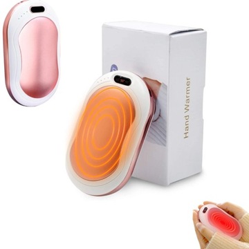 Podgrzewacz dłoni Power Bank 6000mAh Lampa LED USB