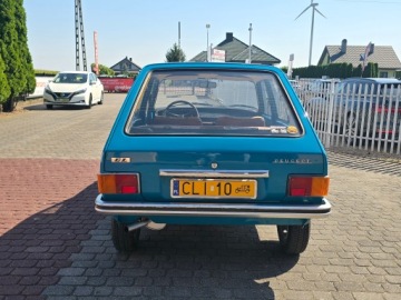 Peugeot 104 1977 Peugeot 104 Wersja GL Pojazd Zabytkowy 1977 Żółte tablice Kolekcjonerski, zdjęcie 4