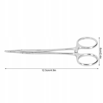 КЛЕЩИ ИЗ НЕРЖАВЕЮЩЕЙ СТАЛИ 12,5 СМ.