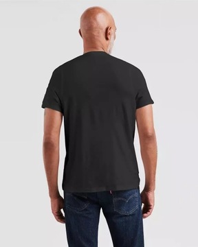 Levi's T-Shirt Original Housemark Tee Czarny Standard Fit XL