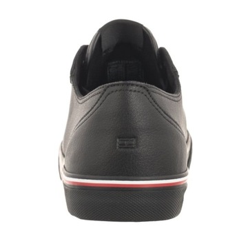 Buty Tenisówki Męskie Tommy Hilfiger Corporate Vulc Black Czarne