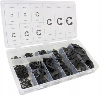 ZESTAW SEGERÓW E-CLIP 300-ELEM.