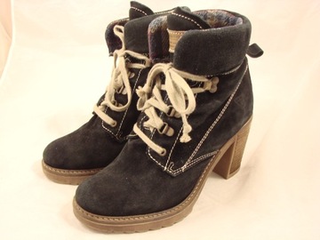 39 UK6 PÓŁBUTY BUTY # TAMARIS # SKÓRA 1302