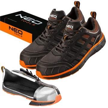 NEO BUTY ROBOCZE OCHRONNE ODDYCHAJĄCE S1 STALOWY PODNOSEK 200J 82-093 r. 42