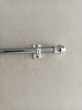 MINI KARNISZ CAFE 55-85 CM CHROM