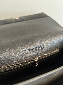 Кожаная сумка через плечо Zadig&Voltaire Lolita со стразами