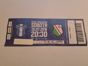 WISŁA PŁOCK - LEGIA WARSZAWA 30-07-2016