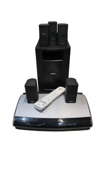 ZESTAW GŁOŚNIKÓW SUBUFER + CENTRUM MULTIMEDIALNE BOSE + KABLE