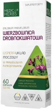 Medica Herbs WIERZBOWNICA DROBNOKWIATOWA ekstrakt Zdrowa prostata 520mg