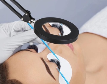 КОСМЕТИЧЕСКАЯ ОФИСНАЯ ЛАМПА С УВЕЛИЧЕНИЕМ 5Х ДЛЯ ЮВЕЛИРА TECHREBAL