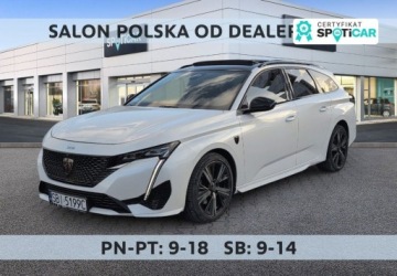 Peugeot 2022 Peugeot 308 1.5 BlueHDi GT Pack SS EAT8 Najbogatszy Perla FVat SerwisASO P