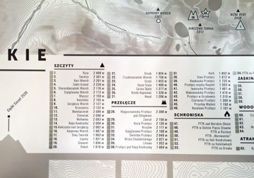 Скретч-карта ПОЛЬСКИХ ТАТРАС – БЕЛАЯ VIP