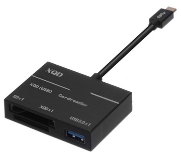 СЧИТЫВАНИЕ КАРТ ПАМЯТИ XQD SD SDHC SDXC ПК USB C 3.0