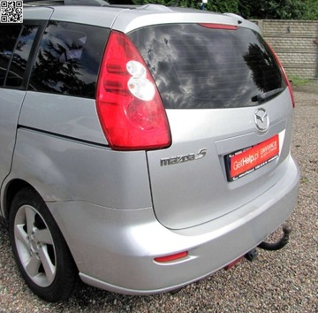 Mazda 5 I 2.0 MZR-CD 143KM 2006 Mazda 5 7 osob Zadbany- Polecam 2.0 Diesel 143KM, zdjęcie 8