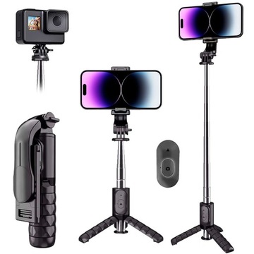 SELFIE-STICK TRIPOD STATYW KIJ KIJEK DO TELEFONU HUAWEI XIAOMI SAMSUNG