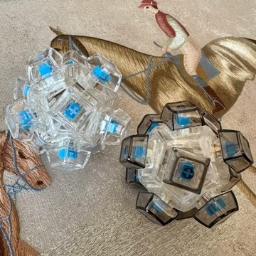 Klawiatura Fidget Toy Button Fidget Mini Fidget Toy Party Gift Pomarańczowy Czerwony