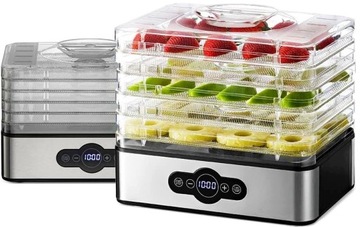 БОЛЬШАЯ СУШИЛКА ДЛЯ ГРИБОВ, ФРУКТОВ, ОВОЩЕЙ, СТАЛЬНЫХ ПИЩЕВЫХ СУШИЛОК 500 ВТ