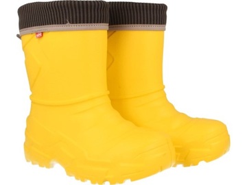 JBUT - BEFADO KALOSZE KALOSZKI PIANKA r. 35 ŻÓŁTY