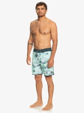 Мужские шорты для плавания QUIKSILVER 2023 Surfsilk Scallop 18 Beach Glass
