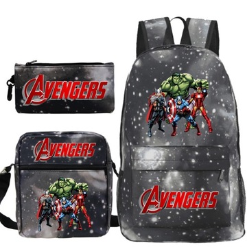 НАБОР РЮКЗАКОВ MARVEL AVENGERS Пенал ВЫКРОЙКИ