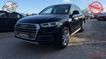 Audi Q5 II SUV 2.0 TFSI 252KM 2018 Audi Q5 2.0tsi quattro bardzo bogata wersja 1wl serwisowany bez wkladu gwa