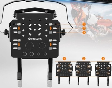 Универсальная турель для дорожных книг KTM HUSQVARNA GAS GAS Enduro Adventure с GPS-приемником