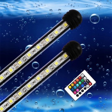Светодиодные ленты Aquarium RGB, 16 цветов, IP68, 19 см