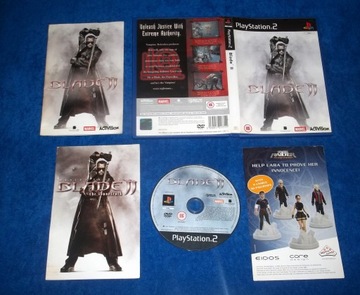 BLADE II 2 PS2 PLAYSTATION 2 WESLEY SNIPES ŁOWCA WAMPIRÓW