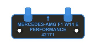 НАСТЕННОЕ КРЕПЛЕНИЕ ДЛЯ TECHNIC MERCEDES-AMG F1 W14 E PERFORMANCE + МОДЕЛИ BRICKS