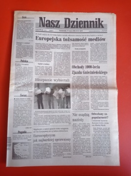 «Наш Дзенник», № 61/2000, 13 марта 2000 г.