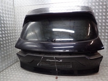 PORSCHE CAYENNE S 9Y KLAPA TYŁ TYLNA KOMPLETNA SZYBA 18R. LOTKA
