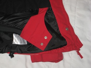 Куртка женская зимняя лыжная, капюшон, утепленный, молния FZ, по груди, 106см