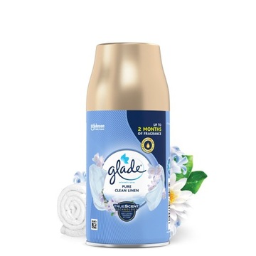 СТАРИНКА GLADE 3X269ML ДЛЯ АВТОМАТИЧЕСКОГО ОСВЕЖИТЕЛЯ С АРОМАТОМ ЧИСТОГО БЕЛЬЯ