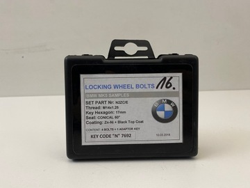 BMW MINI ŚRUBY ANTYKRADZIEŻOWE ZŁODZIEJKI NOWE KOMPLET