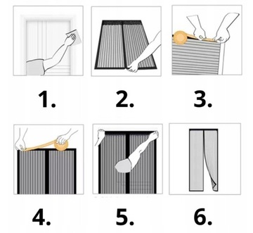 ДВЕРНАЯ МОСКИТНАЯ СЕТКА, МАГНИТНАЯ УНИВЕРСАЛЬНАЯ СЕТКА