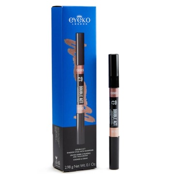 DOUBLE ACT SHADOW STICK - cienie w kredce COOKIES & CREAM