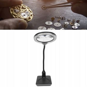 ЛУПА С ПОДСВЕТКОЙ 21LED