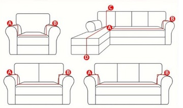 ЧЕХОЛ ДЛЯ УГЛОВОГО ДИВАНА СЕРЫЙ ВЕЛОР 75-115см ЭЛАСТИЧНЫЙ