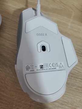 Logitech G502 X bezprzewodowa, podświetlana mysz gamingowa