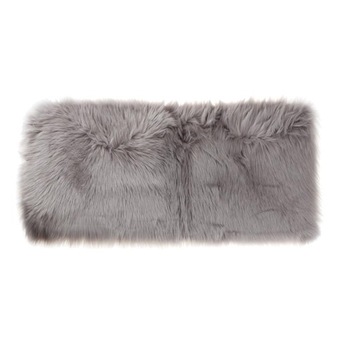 Dywan Deluxe Faux Shaggy Super Play Carpet Home Decor Szary