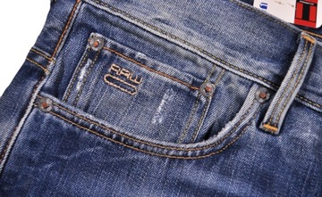 G-STAR RAW spodnie REGULAR blue jeans 3301 STRAIGHT _ W30 L32