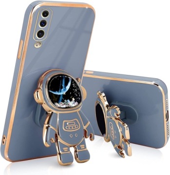 ЧЕХОЛ ASTRONAUT 6D ДЛЯ SAMSUNG A50 СИЛИКОНОВЫЙ + СТЕКЛО