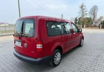 Volkswagen Caddy III Kombi Facelifting 2.0 EcoFuel 109KM 2014 Volkswagen Caddy 2.0 MPI 109 KM MAXI 7osobowy instalacja LPG Nowa Zarejest, zdjęcie 4