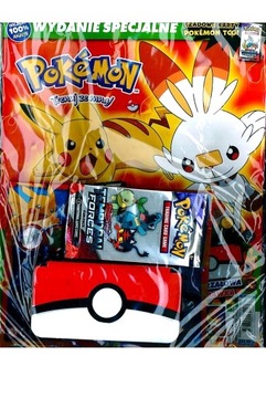 POKEMON magazyn WS nr 3/24 + karty TCG + DISC SHOOTER